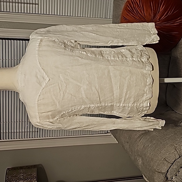 Shirt Button Down Blouse - Picture 5 of 7